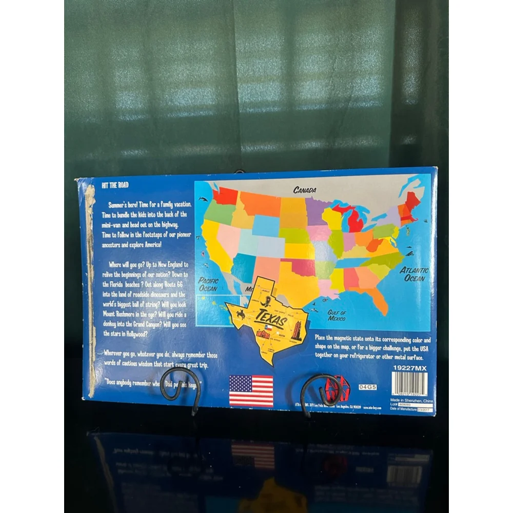 USA Magnetic Puzzle Map